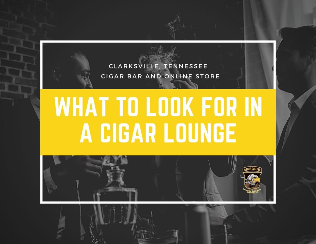 What to Look for In a Cigar Lounge