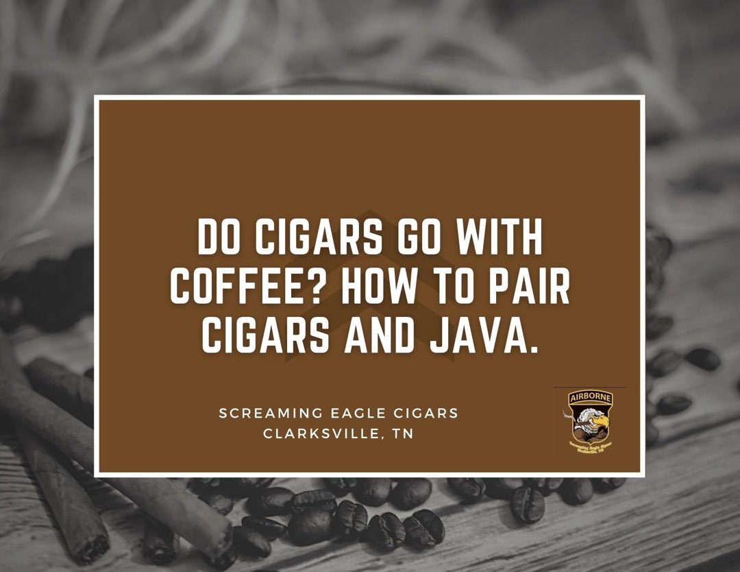 how to pair cigars coffee